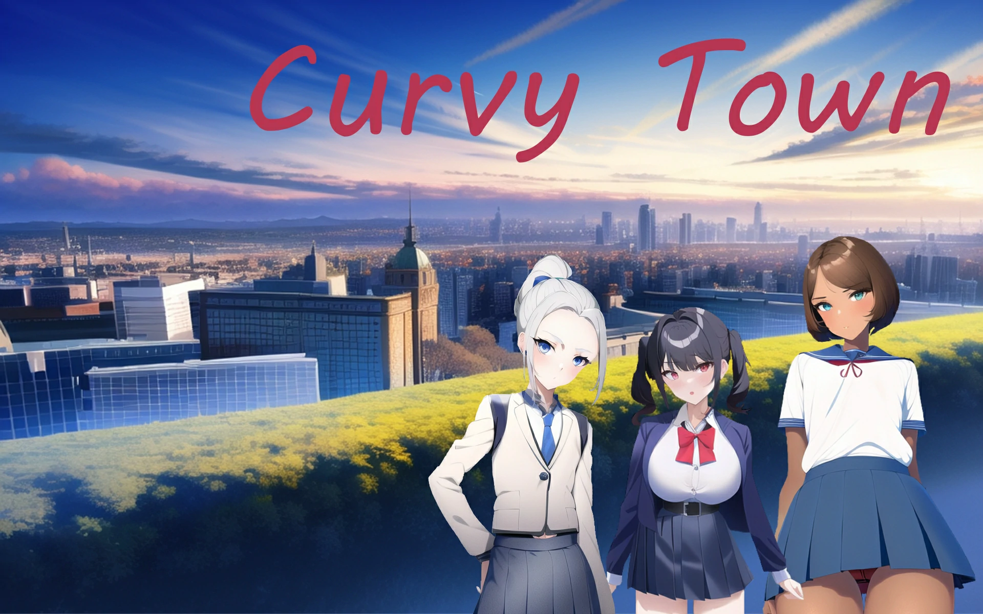 【亚洲SLG/AIGPT汉化/2D】 弯曲的小镇 Curvy Town [v0.4.1]【PC+安卓/1G/FM-转百度】 安卓端-第1张